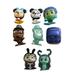Disney Toys | Disney Doorables Series 9 Bundle Set Of 8 Figures | Color: Blue/Pink | Size: Osg