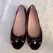 Kate Spade Shoes | Kate Spade New York Women's Willa Bordeaux Velvet Ballet Flats Size 7m | Color: Red | Size: 7