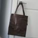 American Eagle Outfitters Bags | American Eagle(Vintage) Chocolate Brown Pebble Embossed Leather Shoulder | Color: Brown | Size: Os