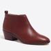 J. Crew Shoes | J. Crew Leather Sawyer Ankle Boots | Color: Brown/Red | Size: 6