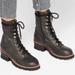 Free People Shoes | Jeffrey Campbell X Free People Lucca Lace Up Boots | Color: Black/Gray | Size: 9