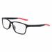 Nike Accessories | New Nike 7118 036 Matte Gridiron & Red Eyeglasses 57/14/140 With Nike Case | Color: Gray | Size: Os