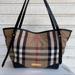 Burberry Bags | Burberry Haymarket Xl Maidstone Tote | Color: Black/Tan | Size: Xl