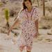 Free People Dresses | New Free People Lysette Maxi Dress Size M Brand New | Color: Cream/Red | Size: M
