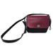 Coach Bags | Coach Park Quilted Colorblock Burgundy Crossbody Leather Bag Turnlock Flap | Color: Black | Size: Os