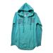 Victoria's Secret Tops | New Victoria's Secret "Love Pink" Hoodie Lightweight Pullover Teal Women's S | Color: Blue | Size: S