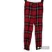 Victoria's Secret Intimates & Sleepwear | 4/$25 Victoria’s Secret Red Flannel Jogger Style Pajama Lounge Pants | Color: Black/Red | Size: Xs