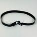 American Eagle Outfitters Accessories | American Eagle Outfitters 1/2015 Black Leather 40" Adjustable Waist Chrome Buckl | Color: Black | Size: Os