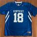 Nike Shirts & Tops | Kentucky Football Jersey Youth Large 16/18 Nike | Color: Blue | Size: Lb