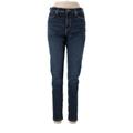 Banana Republic Jeans - High Rise: Blue Bottoms - Women's Size 30 Tall - Dark Wash