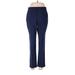 Banana Republic Dress Pants - High Rise Boot Cut Boot Cut: Blue Bottoms - Women's Size 2