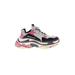 Balenciaga Sneakers: Athletic Chunky Heel Edgy Pink Print Shoes - Women's Size 9 - Almond Toe