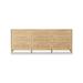 Birch Lane™ Nellie Dresser Wood in Brown | 34 H x 86 W x 18 D in | Wayfair 95BB0298B9564430950A0105CAD565BF