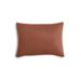 The Pillow Collection Langdon Lumbar Rectangular Pillow Cover & Insert Down/Feather/Cotton Blend in White/Brown | 14 H x 36 W x 4 D in | Wayfair