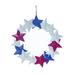 Transpac Metal 10.63 in. Multicolor Patriotic Starry Americana Wreath Metal in Red | 10.63 H x 10.63 W x 0.98 D in | Wayfair TS01441