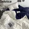 Solstice – linge de maison couleur unie, blanc, bleu marine, housse de couette, taies d