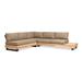 AllModern Luthien Teak 5 - Person Outdoor Seating Group w/ Sunbrella Cushions Wood/Natural Hardwoods/Teak in Brown | Wayfair