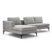 Gray Reclining Sectional - Ivy Bronx Katasia 3 - Piece Upholstered Sectional Polyester | 34.7 H x 89.3 W x 55.9 D in | Wayfair