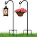 Arlmont & Co. Ronn Metal Decorative Bird Feeder Metal in Black | 65 H x 0.75 W x 0.75 D in | Wayfair 71540767692C4E8E94319189FAB20276