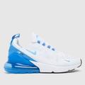 Nike air max 270 trainers in blue multi