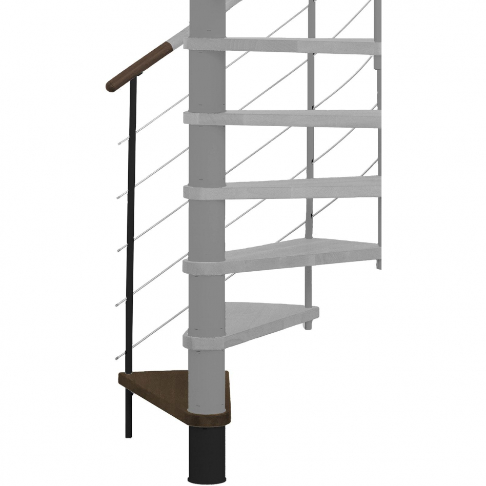Minka Höhenerweiterung für Venezia, 356 cm, 140 cm,Buche,Schwarz,Walnuss gebeizt & lackiert Image