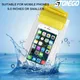 Stone go Touchscreen Schwimmen wasserdichte Handy hülle transparent wasserdicht schwimmen Handy