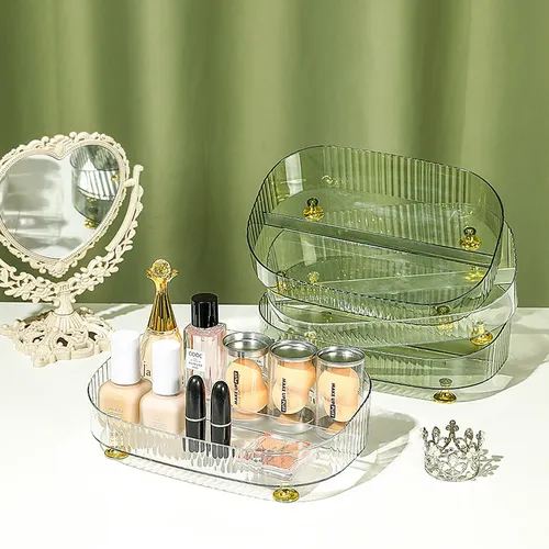 Kosmetik Aufbewahrung sbox Licht Luxus Desktop Hautpflege Aufbewahrung skorb Bad Kosmetik
