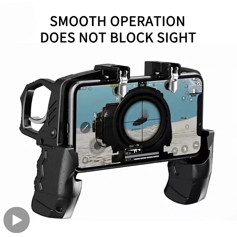 Trigger Free Fire PUBG Controller für Handy Gamepad Joystick Android iPhone Steuerung Mobile Game Pad Pugb Smartphone Command Image