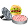 Hamburger rotondo di alta qualità in lega di alluminio hamburger di carne di manzo BBQ hamburger di