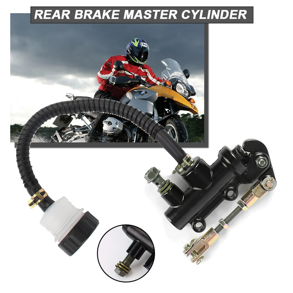 Pompa freno posteriore moto piede idraulico cilindro olio principale Refit accessori moto per Suzuki Kawasaki Honda universale