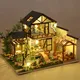 Gebäude Modell Puppenhaus 3D Puzzle Mini DIY Kit Produktion und Montage von Raums pielzeug Home