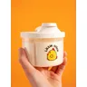 WORTHBUY Portable Baby Milk Powder Container Food Container Infant Feeding Mix Container Layered