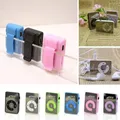 1Pc Candy Color Mini Mirror Clip USB Digital Mp3 Music Player supporto 8GB SD TF Card