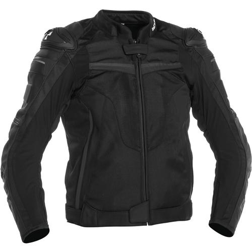 Richa Terminator Motorrad Leder- / Textiljacke, schwarz, Größe XS