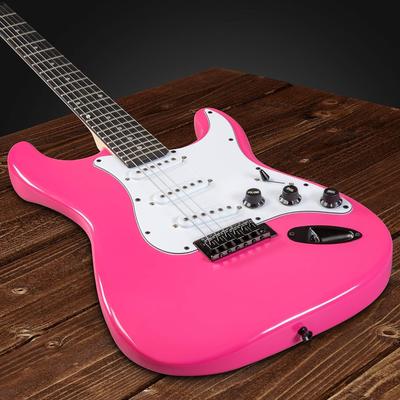 LyxPro 39" Electric Guitar Kit, Complete Beginner Starter Kit with 20W Amp & Much More!