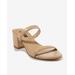 Boston Proper - Nude Neutral - Double Band Block Heel - 10.0