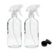 2PCS500ML glass spray bottle can be refilled very suitable for essential oils plants cleaning solutions hair spray