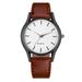 Stiwee Smartwatch for Men Men s Fashion Business Design Hand Watch Leather Watch/B