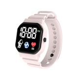 Clearanceï¼�KANY Kid s Watch Children s Sports Watches Suitable for Outdoor Electronic Watches Of Students Display Time Digital Watch Pink