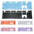 Visland 106Pcs Key Caps Replacement Keyboard Gaming Keyboard Caps Universal Keycaps for Mechanical Keyboard Wear-Resistant Key Caps Replacement Keyboard Accessories
