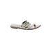 Sam Edelman Sandals: Silver Shoes - Women's Size 7 - Open Toe