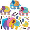 Ambari Elephant Mix & Match Magnet Kits (Pack of 8) Art Craft Kits