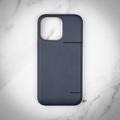 Bellroy iPhone 14 Pro Max Premium Leather Case with Card Holder - Bluestone - can be Engraved or Personalised