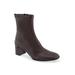 Wide Width Women's Corinda Bootie by Aerosoles in Brown (Size 11 W)