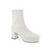 Women's Sussex Bootie by Aerosoles in Eggnog Patent (Size 11 M)