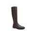 Women's Taba Tall Calf Boot by Aerosoles in Java Pewter Leather (Size 5 1/2 M)