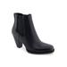 Women's Lido Bootie by Aerosoles in Black Leather (Size 12 M)