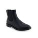 Wide Width Women's Tropea Bootie by Aerosoles in Black (Size 8 W)