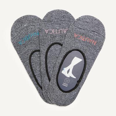 Nautica Women's Microfiber Liner Socks, 3-Pack Multi, OS