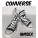 Converse Shoes | Converse Unisex Black & White Polka-Dot Lace-Up Low Top Fashion Sneakers M-5 W-7 | Color: Black/White | Size: Unisex Women's Sz 7 & Men's Sz 5